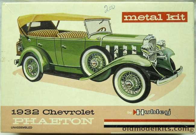 Hubley 1/20 1932 Chevrolet Phaeton, 4865-400 plastic model kit